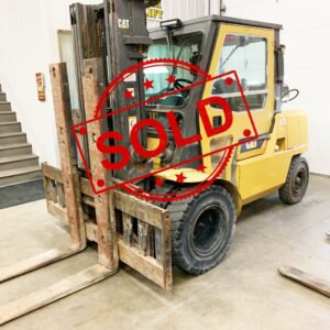Sold Caterpillar Forklift GP50 C0291