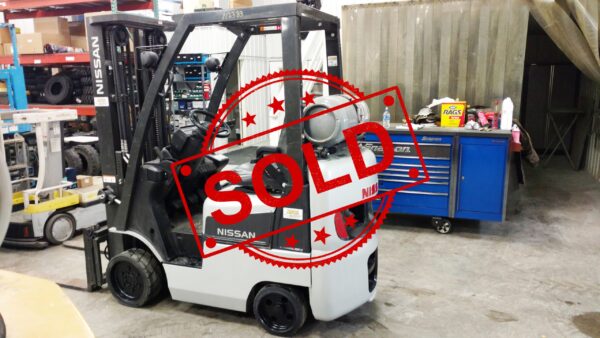 Sold Nissan Forklift CL18 N2383